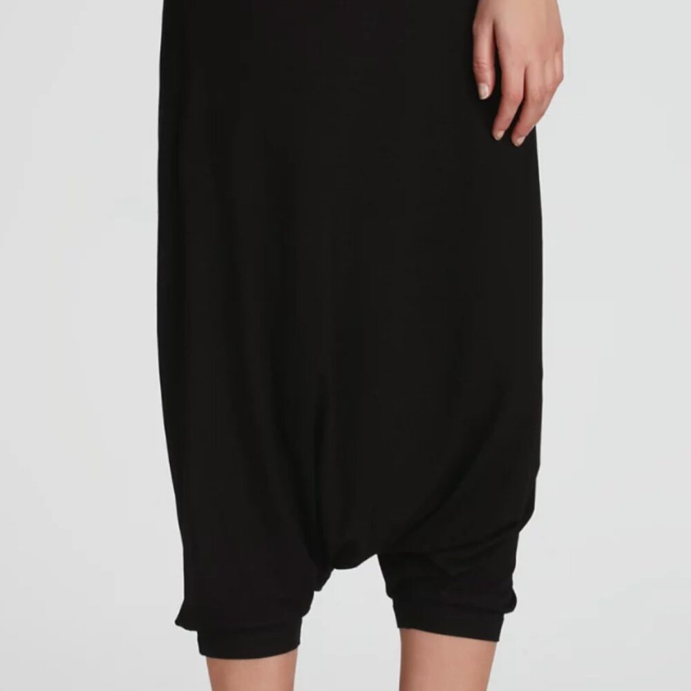 Eileen Fisher Black Harem Pants, Small